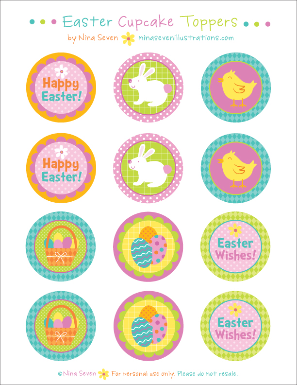 Free Easter Printables - One Happy Mama
