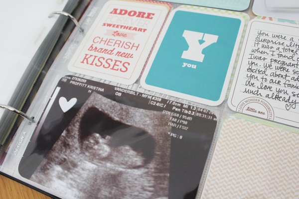 Finding Beauty in Life: Scrapbook Monday: Pregnancy, Maternity and  Ultrasound Pages